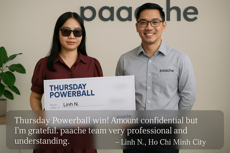 Thursday Powerball winner from Vietnam