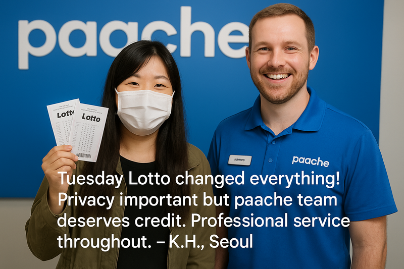 Tuesday Lotto winner from South Korea